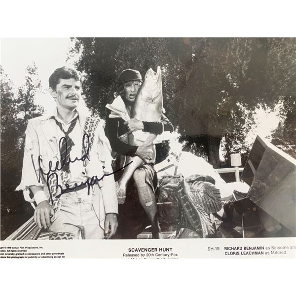 Scavenger Hunt Richard Benjamin Signed Movie Photo