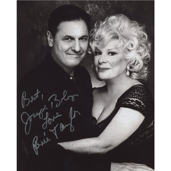 Joseph Bologna and Renée Taylor signed photo