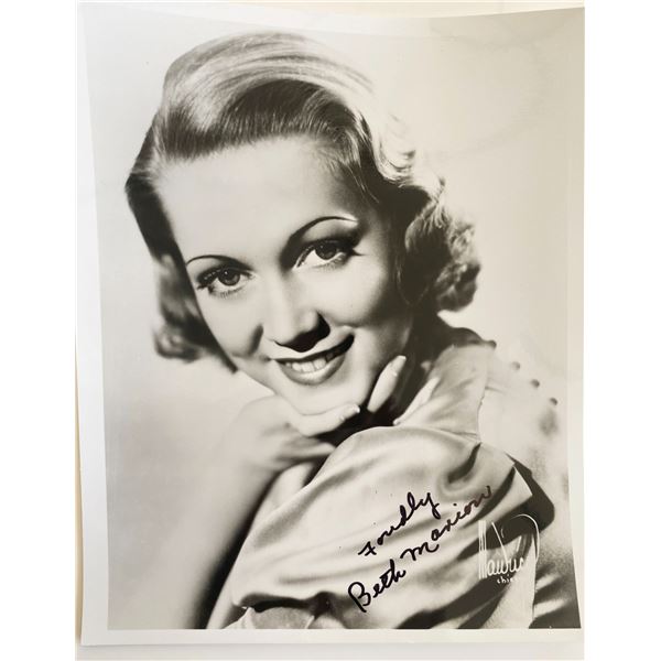 Trail of Terror Beth Marion signed photo