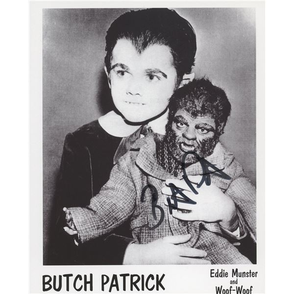 The Munsters Butch Patrick signed photo
