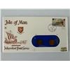 Image 1 : Isle of Man commemorative cover with 2 coins