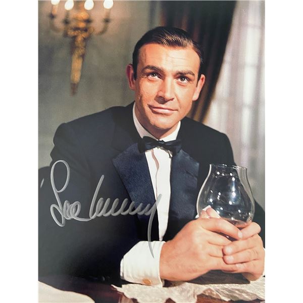 James Bond Sean Connery signed movie photo