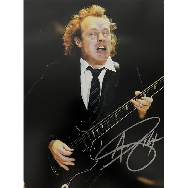 AC/DC Angus Young signed photo