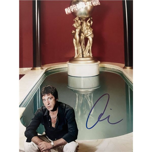 Scarface Al Pacino signed photo