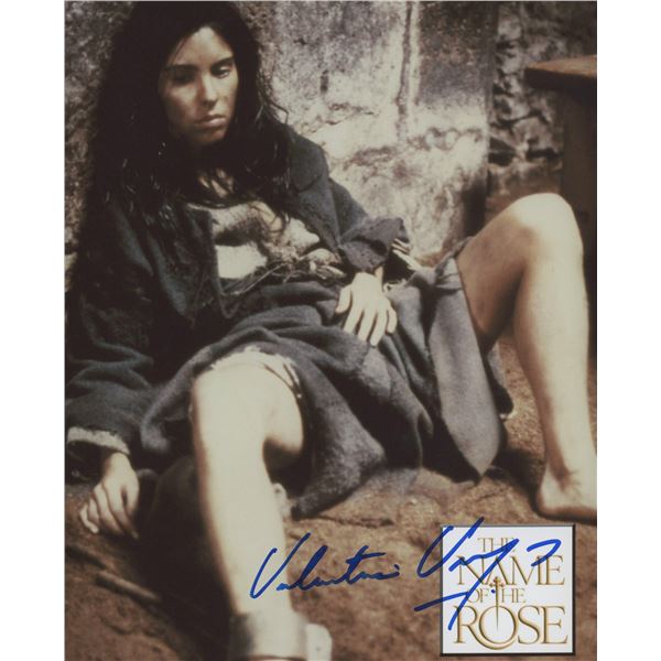 The Name of the Rose Valentina Vargas signed movie photo