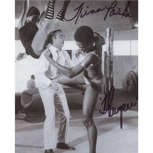 Diamonds Are Forever Trina Parks signed movie photo