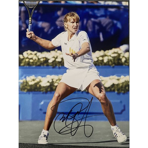Tennis legend Steffi Graf signed photo