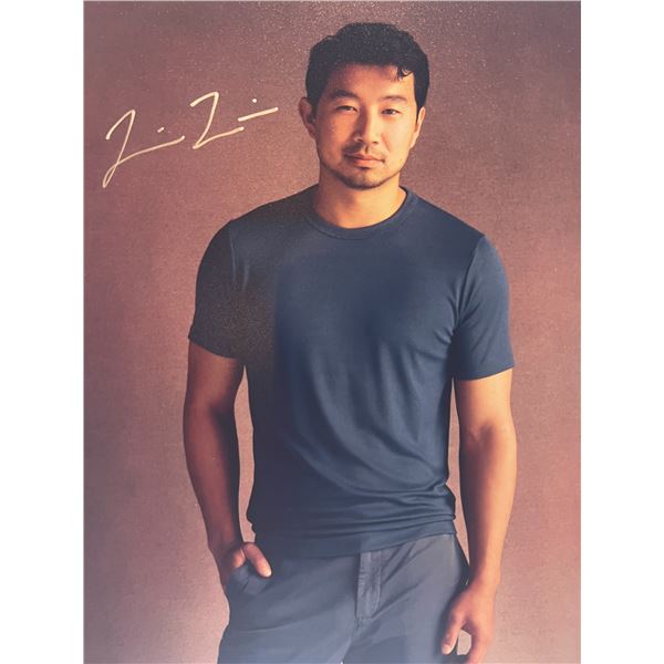 Marvel Simu Liu signed photo