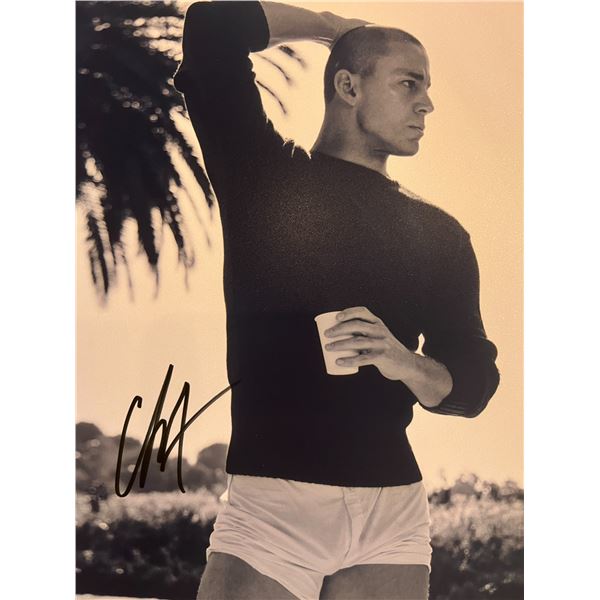 Magic Mike Channing Tatum signed photo. GFA Authenticated