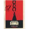 Image 1 : Django Unchained Laura Cayouette signed movie  poster