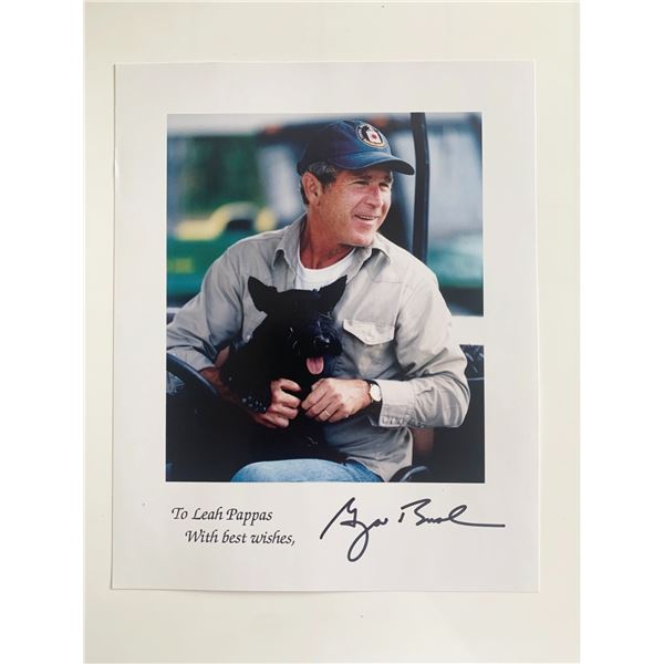 George W. Bush Signed Photo