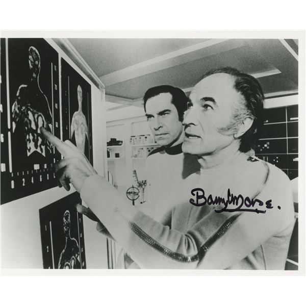 Space Barry Morse signed photo