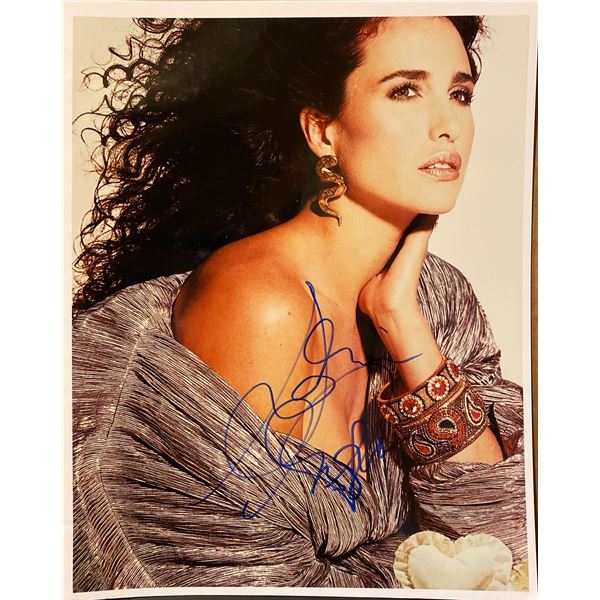 Footloose Andie MacDowell signed photo