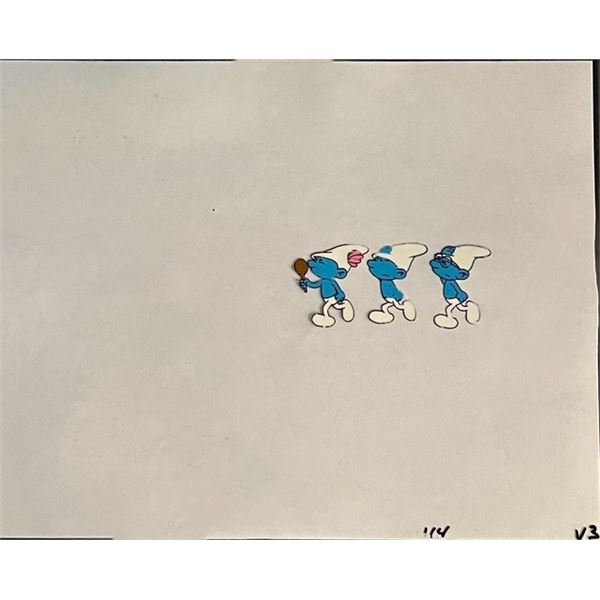 Smurfs original Sericel