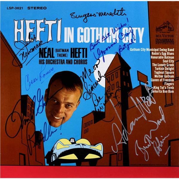 Batman signed soundtrack album