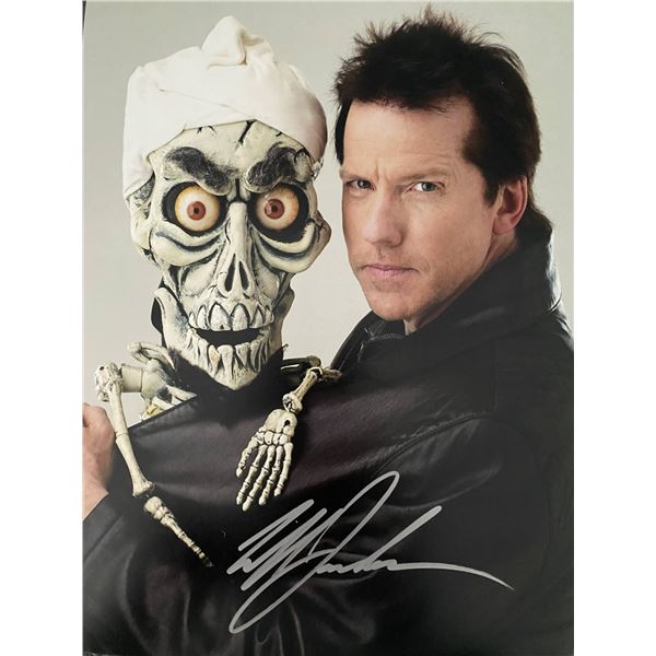 Comedian Jeff Dunham signed photo