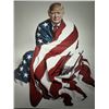 Image 1 : US President Donald Trump signed photo