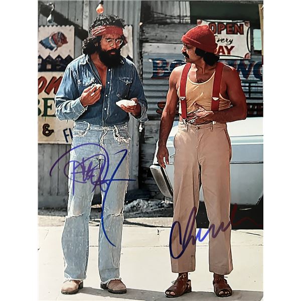 Cheech and Chong signed movie photo
