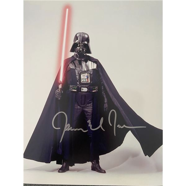Star Wars Darth Vader James Earl Jones signed movie photo