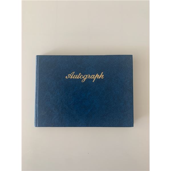 Potluck signed autograph book