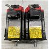Image 1 : (2) Fanuc #A06B-0063-B103#0100 AC Servo Motors w/#A860-2020-T321 Encoders