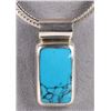 Image 1 : MEXICO STERLING SILVER TURQUOISE LADIES NECKLACE