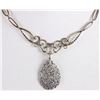 Image 1 : BRIGHTON STERLING SILVER ORNATE LARGE NECKLACE