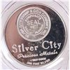 Image 2 : FINE SILVER 1 TROY OUNCE SILVER CITY ROUNDS - (10)