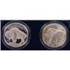 Image 4 : 2001 BUFFALO 90% SILVER COMMEMORATIVE COIN SET