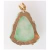 Image 3 : 18K SMOKY JADE BUDDHA PENDANT