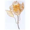 Image 2 : TOPAZIO STERLING SILVER FILIGREE FLORAL BROOCHES