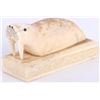 Image 7 : INUIT NATIVE ALASKAN CARVED BONE SEAL ART