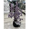 Image 4 : 29 X 26 INCH  AMETHYST CRYSTAL TREE WITH AMETHYST BASE ( BRAZIL HANDMADE )