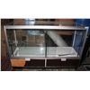 Image 2 : GLASS SHOW CASE/ DISPLAY CASE. NOT ON WHEELS
