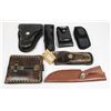 Image 1 : LEATHER WALLET AND POCKET KNIFE HOLDERS