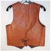 Image 2 : GOLDEN CROWD LEATHER VEST SIZE 38