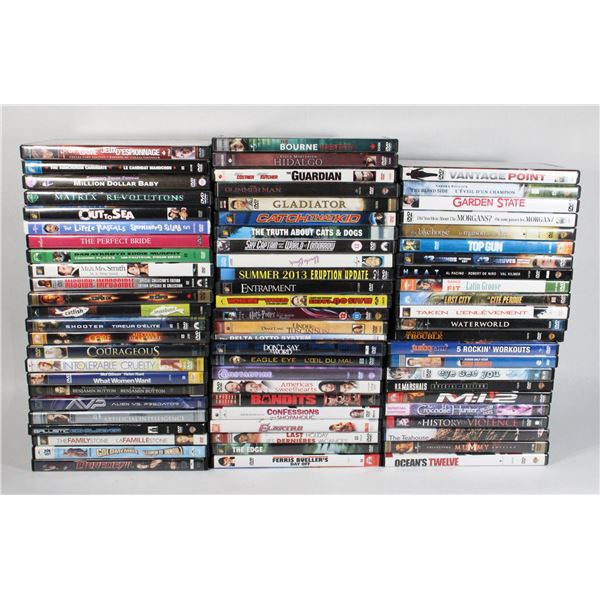 LARGE DVD LOT 70 PLUS