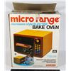 Image 1 : VINTAGE 1978 COLECO MICRO RANGE MICROWAVE STYLE