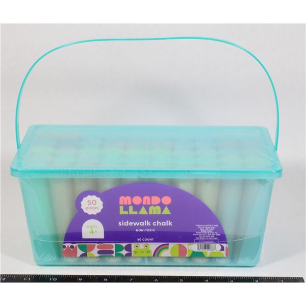 MONDO LLAMA SIDEWALK CHALK NEW 50CT.