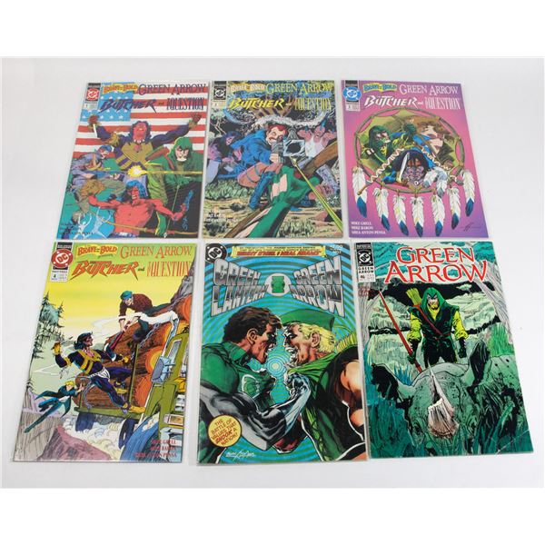 DC COMICS GREEN ARROW, THE BUTCHER & THE QUESTION