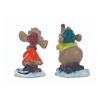 Image 2 : A Pair of Enchanted Places "Cinderella" Gus and Jaq Figurines.