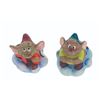 Image 3 : A Pair of Enchanted Places "Cinderella" Gus and Jaq Figurines.