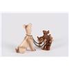 Image 2 : A Tramp with Two Puppies Goebel Figurine Set.