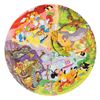 Image 2 : A Circular "The World of Walt Disney" Children's Puzzle.