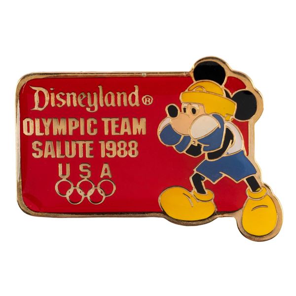 A Mickey Mouse Olympic Boxing Pin.