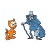 Image 1 : A Set with the First Hatbox Ghost Pin.
