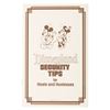 Image 1 : A 1980 Disneyland Security Tips Booklet.