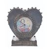 Image 1 : A Silver Heart-Shaped Tinker Bell Clock.