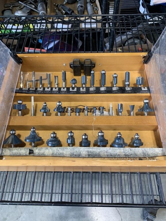 Mastercraft Router Bits Kit MASTERCRAFT ROUTER BIT SET