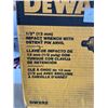 Image 2 : 1/2" DEWALT IMPACT WRENCH IN BOX